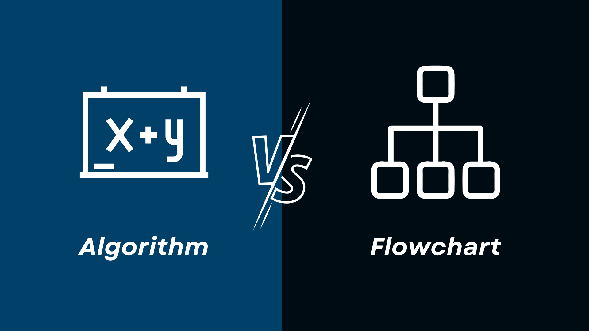 Algorithm And Flowchart Differences Explained Board Infin