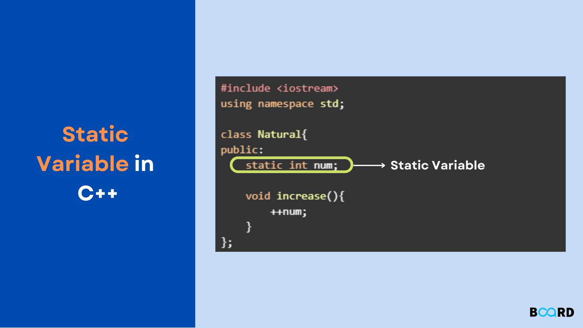 Static Variables In C Board Infinity