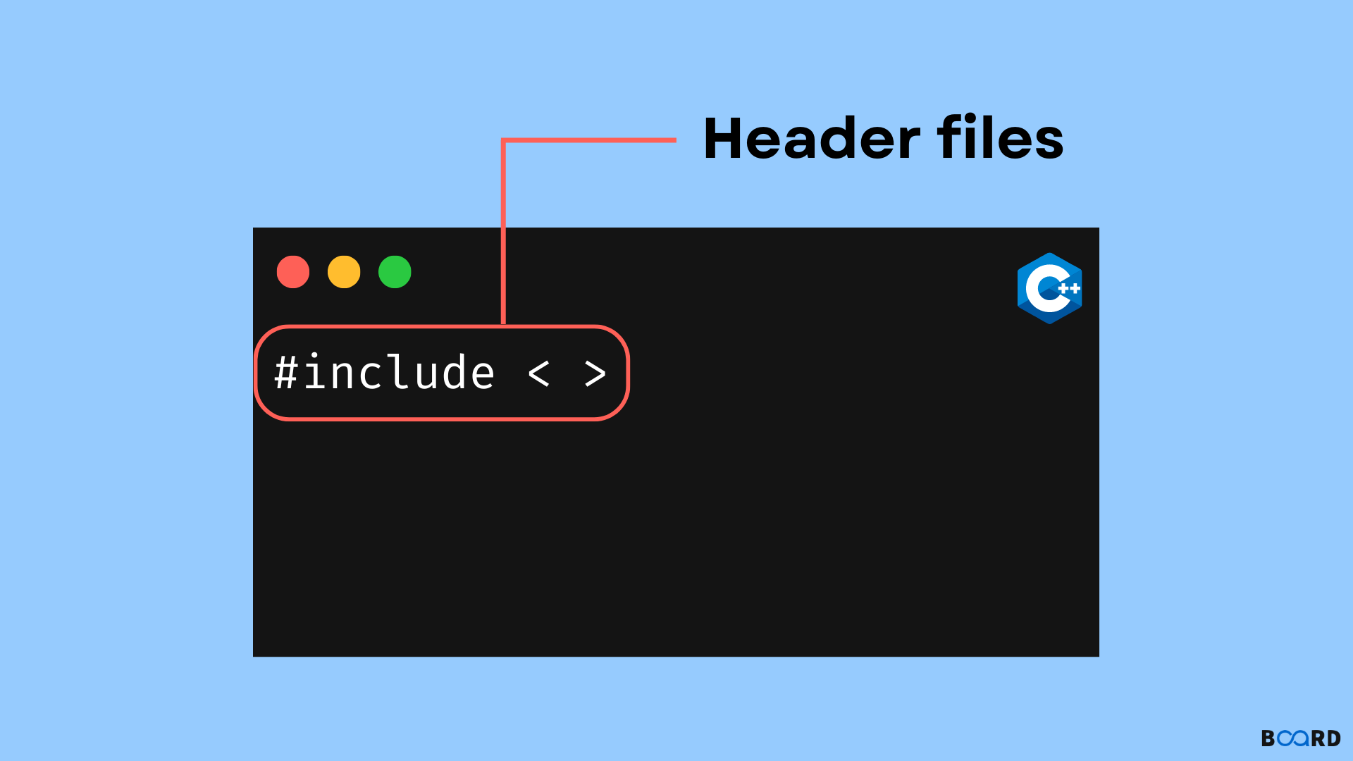 Header In C Board Infinity