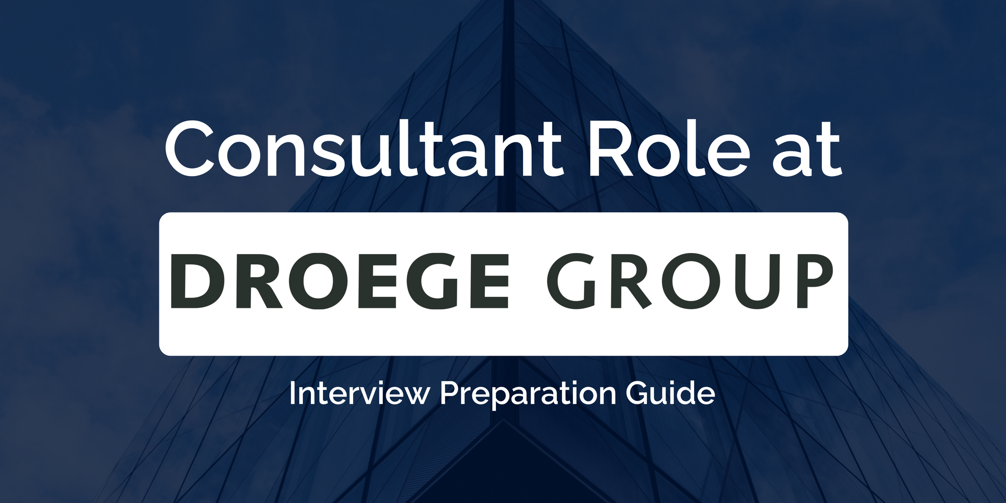 Interview Preparation Guide for Consultant Role at Droege Group India Pvt. Ltd.