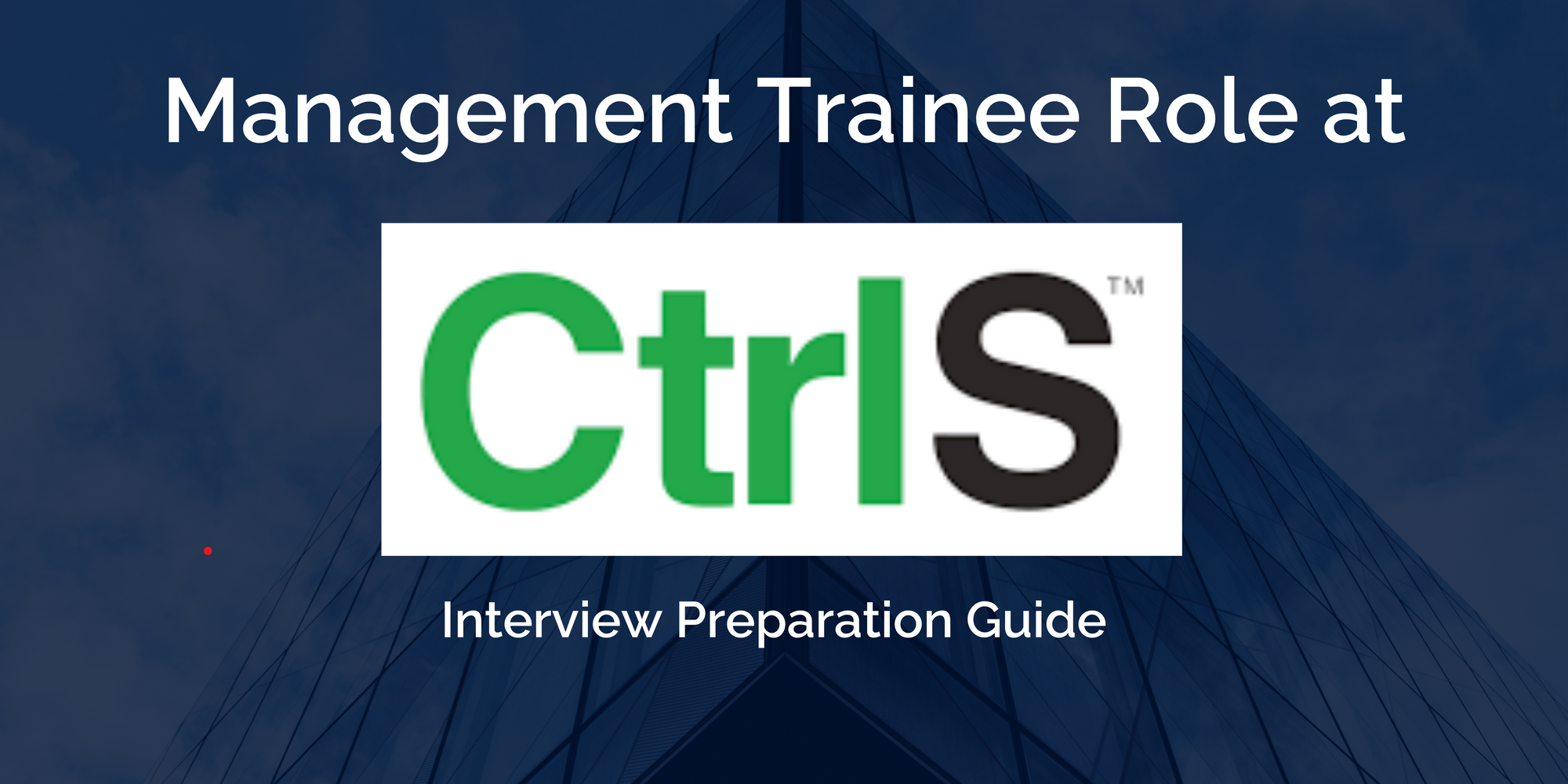 Interview Preparation Guide for Management Trainee Role at CtrlS